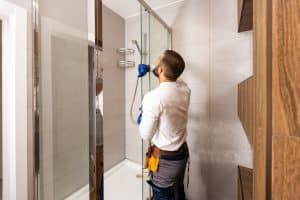 installing a shower